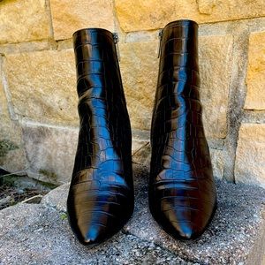 Aquatalia Leather Boots, Sz 8.5 US, EUC
